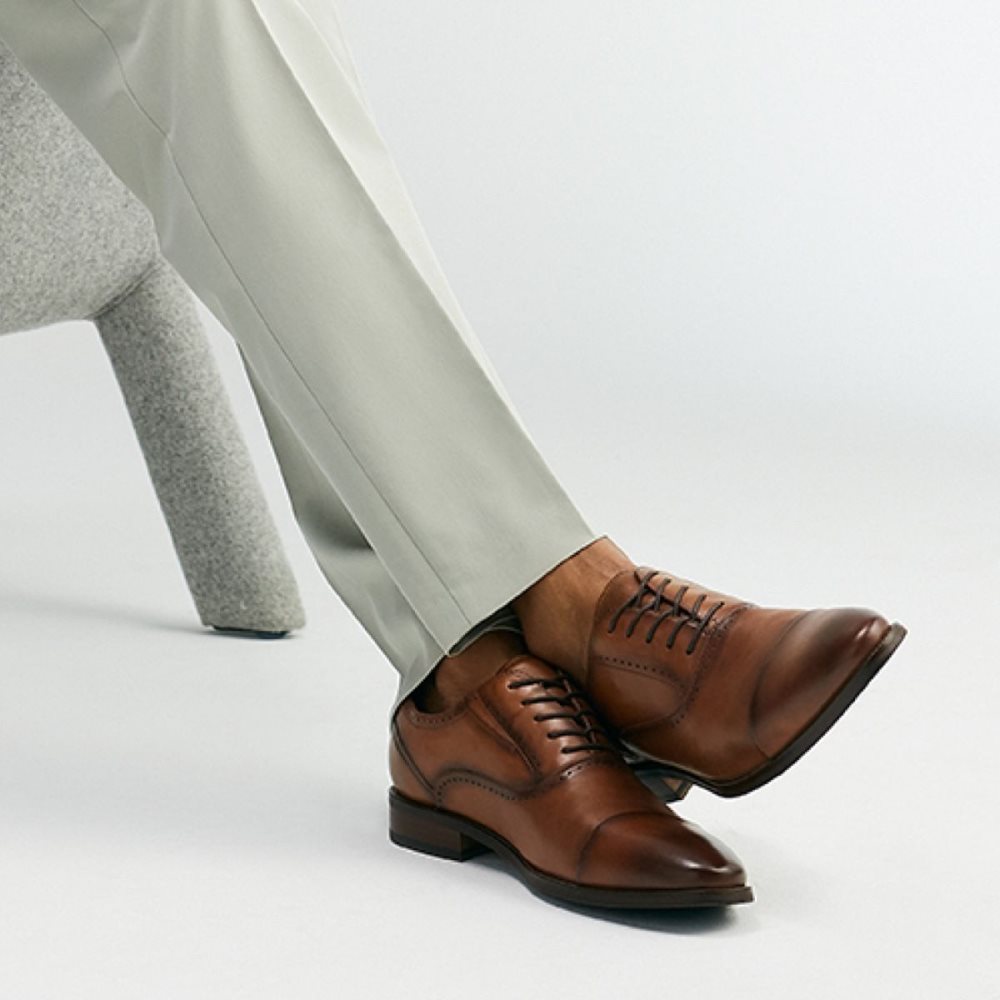 Férfi Aldo Abawienflex Oxford shoe Oxford Cipő Barna | 435-GBADFS