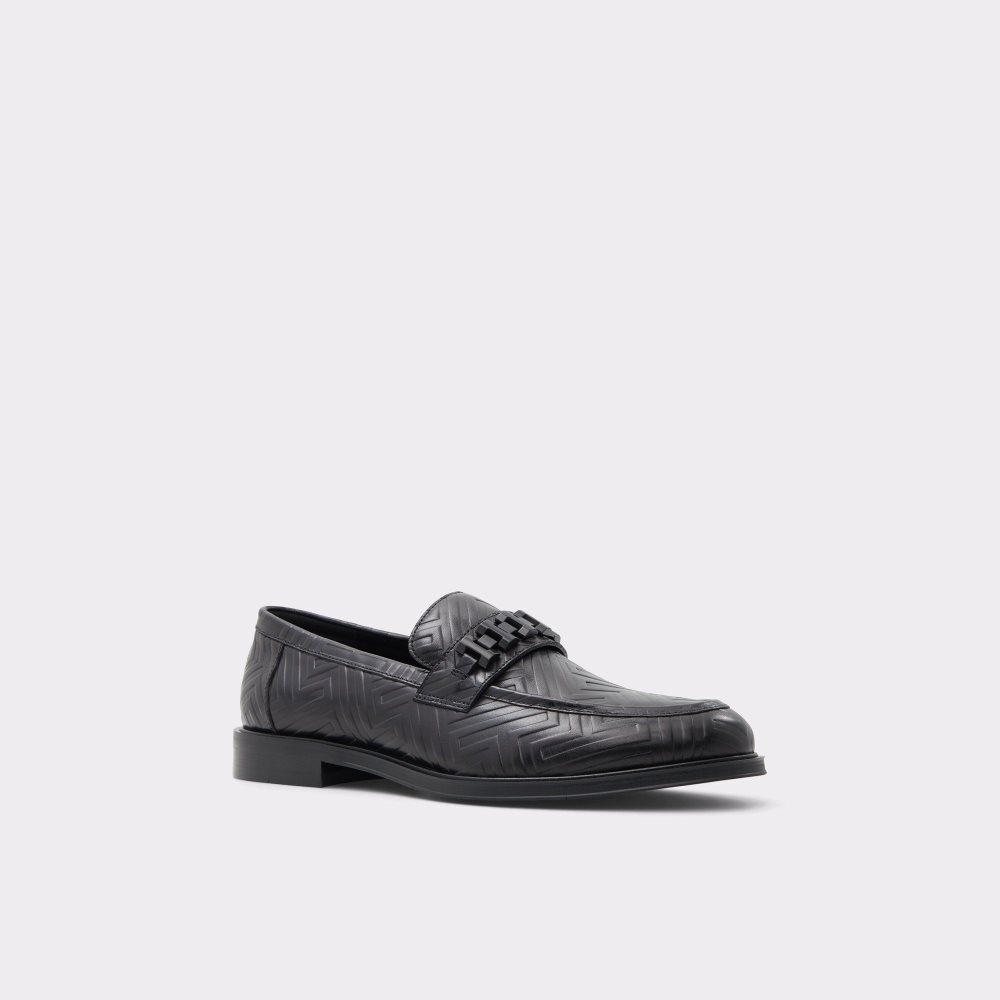 Férfi Aldo Aleck Loafer Slip Ons Fekete | 163-IGTDLS