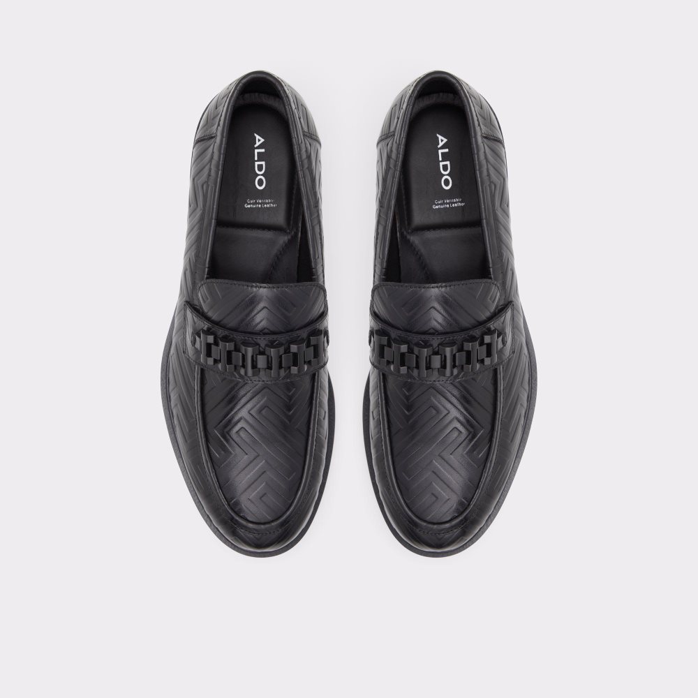 Férfi Aldo Aleck Loafer Slip Ons Fekete | 163-IGTDLS