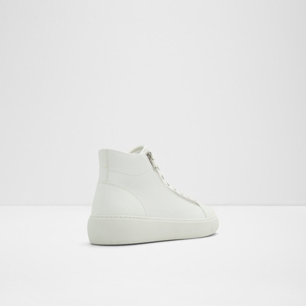 Férfi Aldo Alpha High top sneaker - Cup sole Sportcipő Fehér | 927-DKOWSY