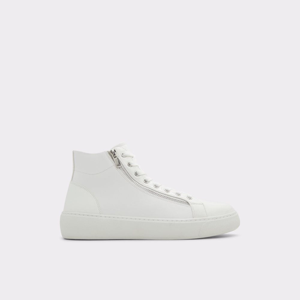Férfi Aldo Alpha High top sneaker - Cup sole Sportcipő Fehér | 927-DKOWSY