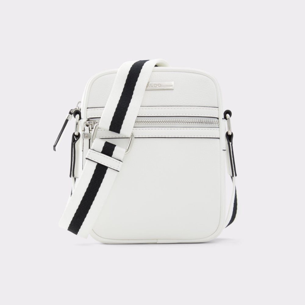 Férfi Aldo Bandslam Crossbody bag Táskák Fehér | 516-KSARLE