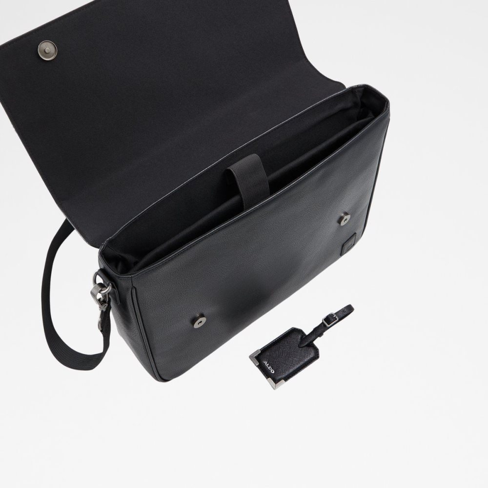 Férfi Aldo Bemini Messenger bag Táskák Fekete | 298-OUJYLT
