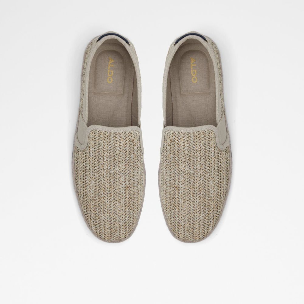 Férfi Aldo Bennett Espadrilles Alkalmi Cipő Világos Bézs | 860-ZWLVGC