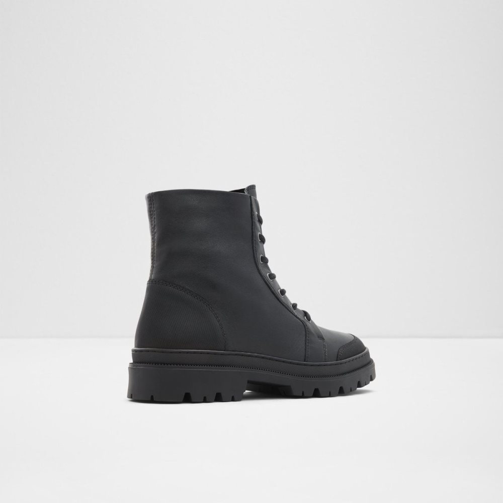 Férfi Aldo Berze Lace up boot Fűzős Csizma Fekete | 703-AHWISO