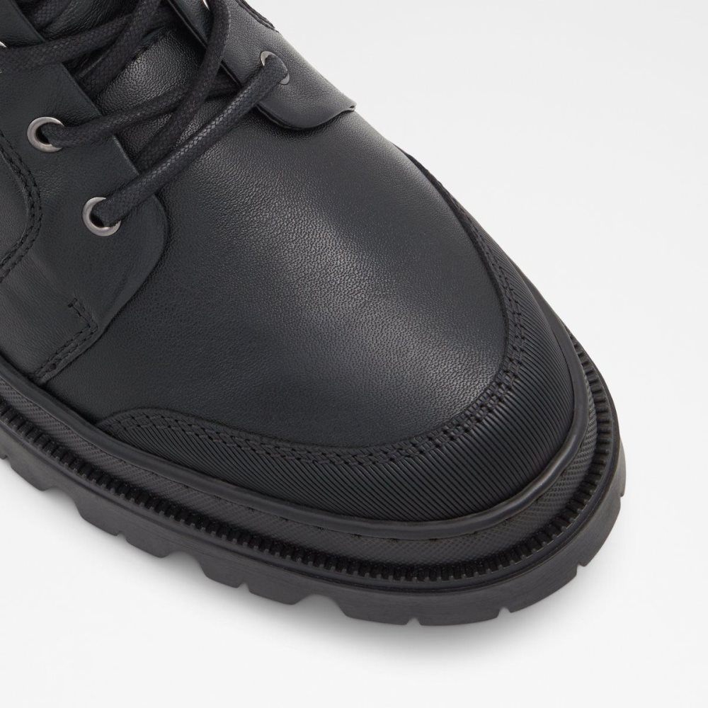 Férfi Aldo Berze Lace up boot Fűzős Csizma Fekete | 703-AHWISO