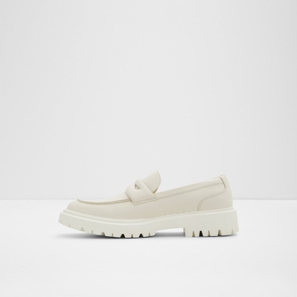Férfi Aldo Bigthink Loafer Slip Ons Fehér Bézs | 462-MVYESP