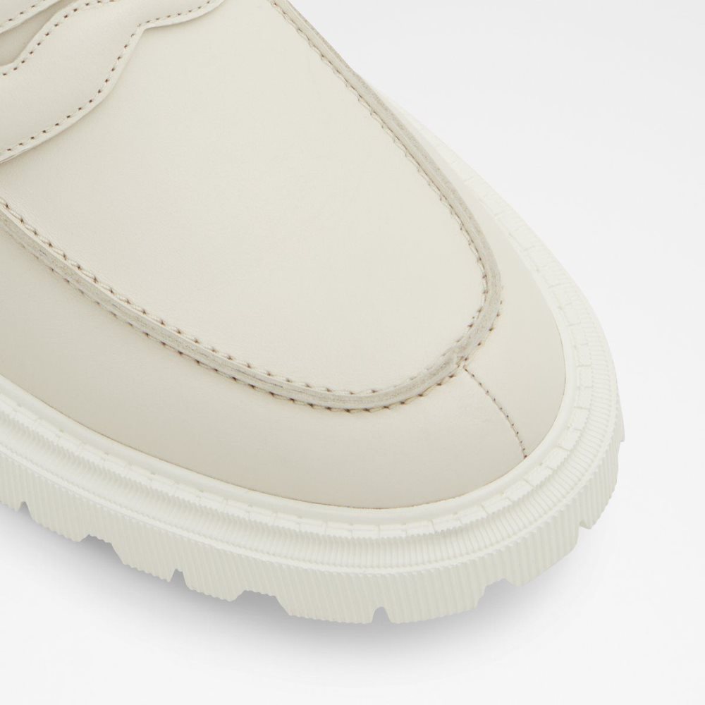 Férfi Aldo Bigthink Loafer Slip Ons Fehér Bézs | 462-MVYESP