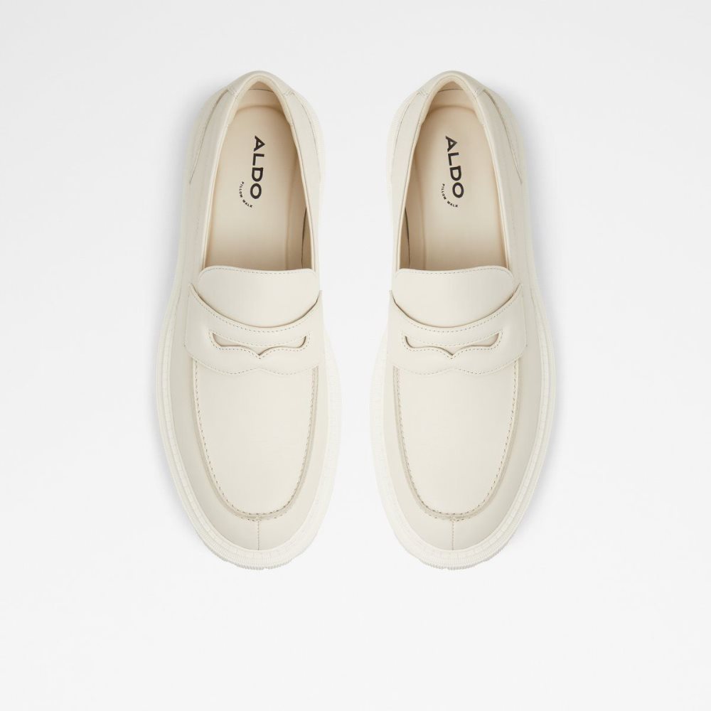 Férfi Aldo Bigthink Loafer Slip Ons Fehér Bézs | 462-MVYESP