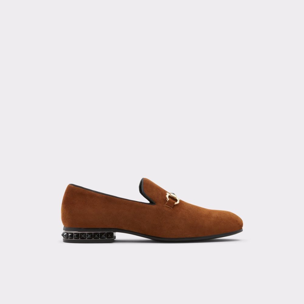 Férfi Aldo Bowtie Loafer Slip Ons Barna | 980-HPDKWX