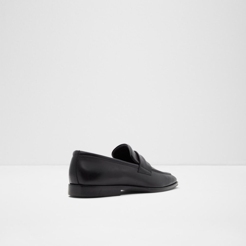 Férfi Aldo Bronson Loafer Slip Ons Fekete | 532-ILNKXG