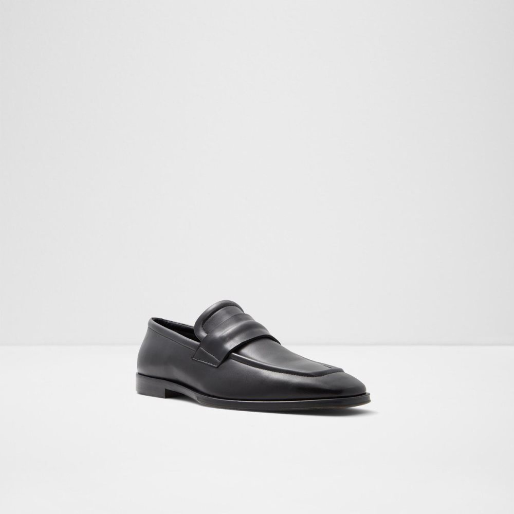 Férfi Aldo Bronson Loafer Slip Ons Fekete | 532-ILNKXG