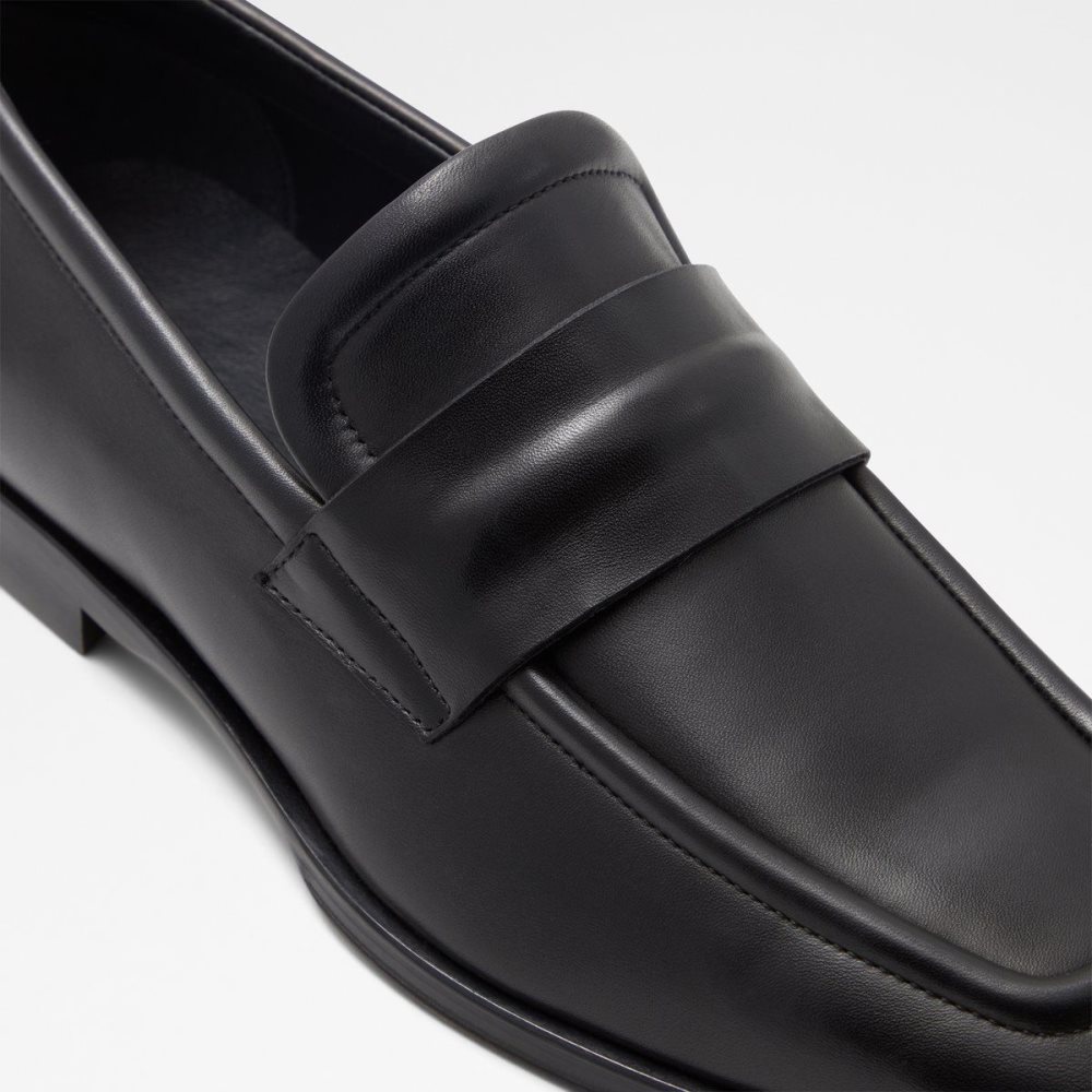 Férfi Aldo Bronson Loafer Slip Ons Fekete | 532-ILNKXG