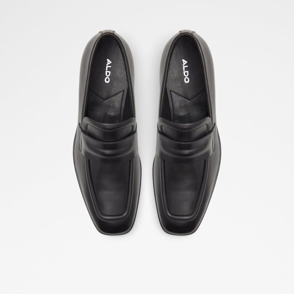 Férfi Aldo Bronson Loafer Slip Ons Fekete | 532-ILNKXG