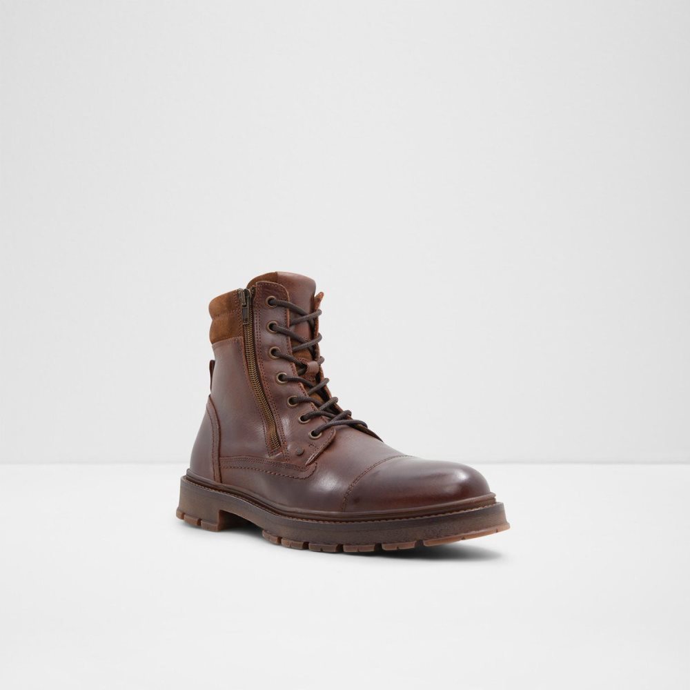 Férfi Aldo Caleseth Lace-up boot Fűzős Csizma Világos Barna | 623-CWMYUT
