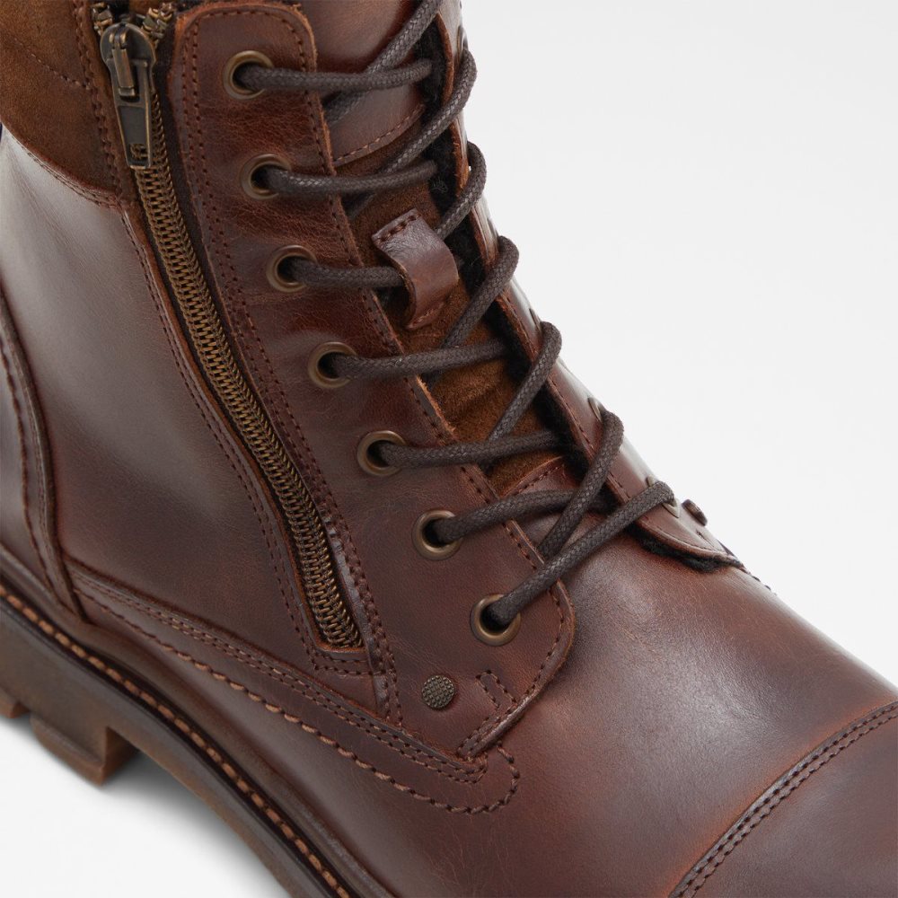 Férfi Aldo Caleseth Lace-up boot Fűzős Csizma Világos Barna | 623-CWMYUT