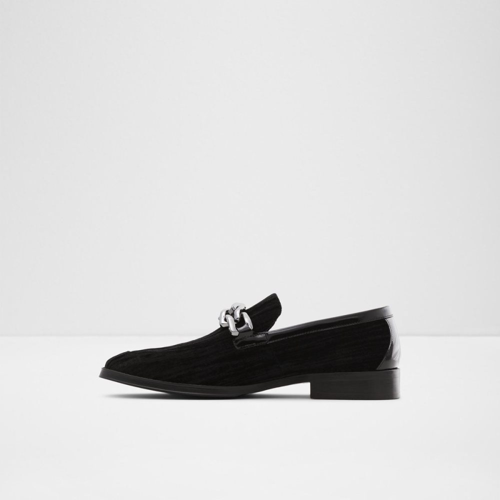 Férfi Aldo Celebrio Slip Ons Fekete | 672-QIUFYL