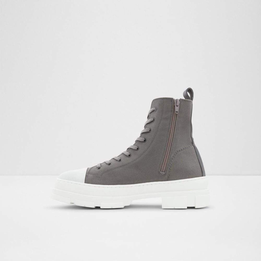 Férfi Aldo Clubb Lace-up boot Fűzős Csizma Szürke | 086-RBHVCQ
