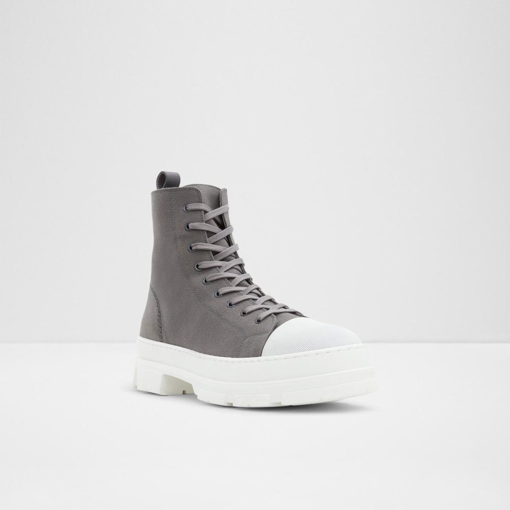 Férfi Aldo Clubb Lace-up boot Fűzős Csizma Szürke | 086-RBHVCQ