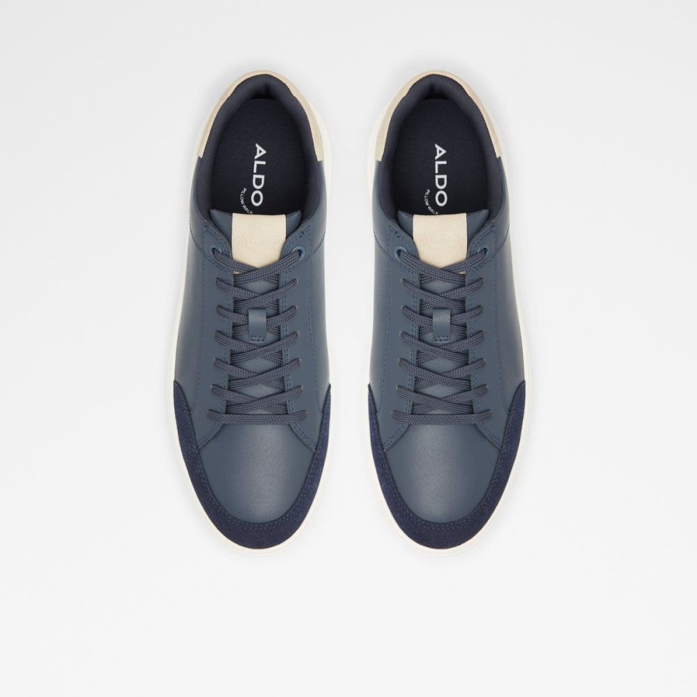 Férfi Aldo Courtspec Low top sneaker - Cup sole Sportcipő Sötétkék | 452-ATPMIY