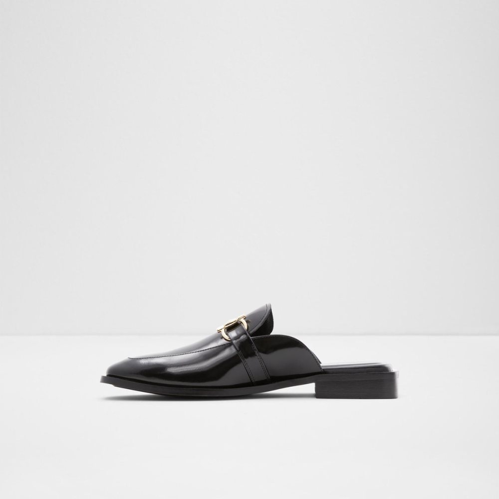 Férfi Aldo Daxing Mule Slip Ons Fekete | 904-UPTOEI