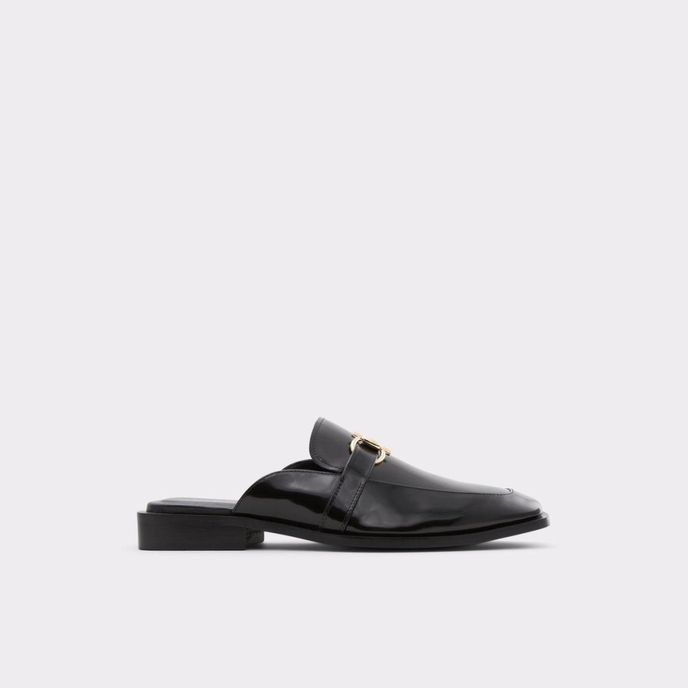 Férfi Aldo Daxing Mule Slip Ons Fekete | 904-UPTOEI
