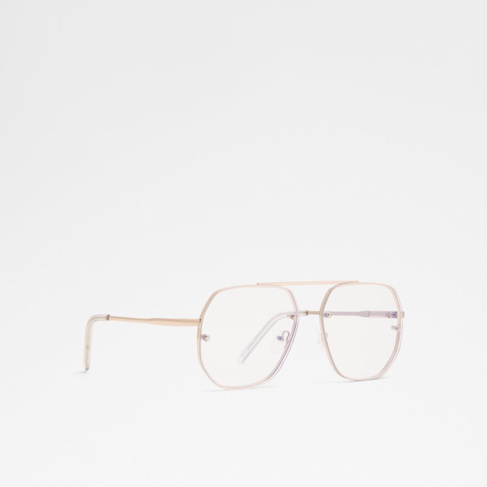 Férfi Aldo Diprion Aviator sunglasses Napszemüveg Arany | 672-HTJKRP