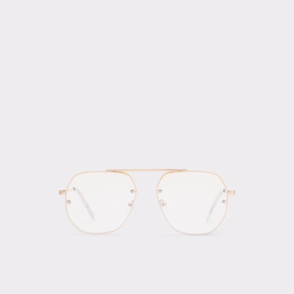 Férfi Aldo Diprion Aviator sunglasses Napszemüveg Arany | 672-HTJKRP