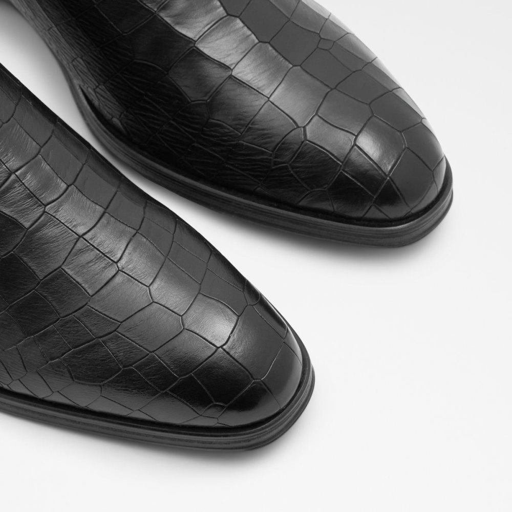 Férfi Aldo Druven Chelsea boot Chelsea Csizma Fekete | 960-DUKQTP