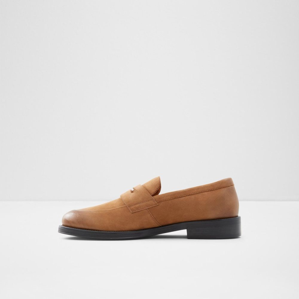 Férfi Aldo Duke Loafer Slip Ons Barna | 162-HSZRKX
