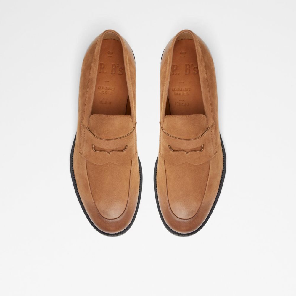 Férfi Aldo Duke Loafer Slip Ons Barna | 162-HSZRKX