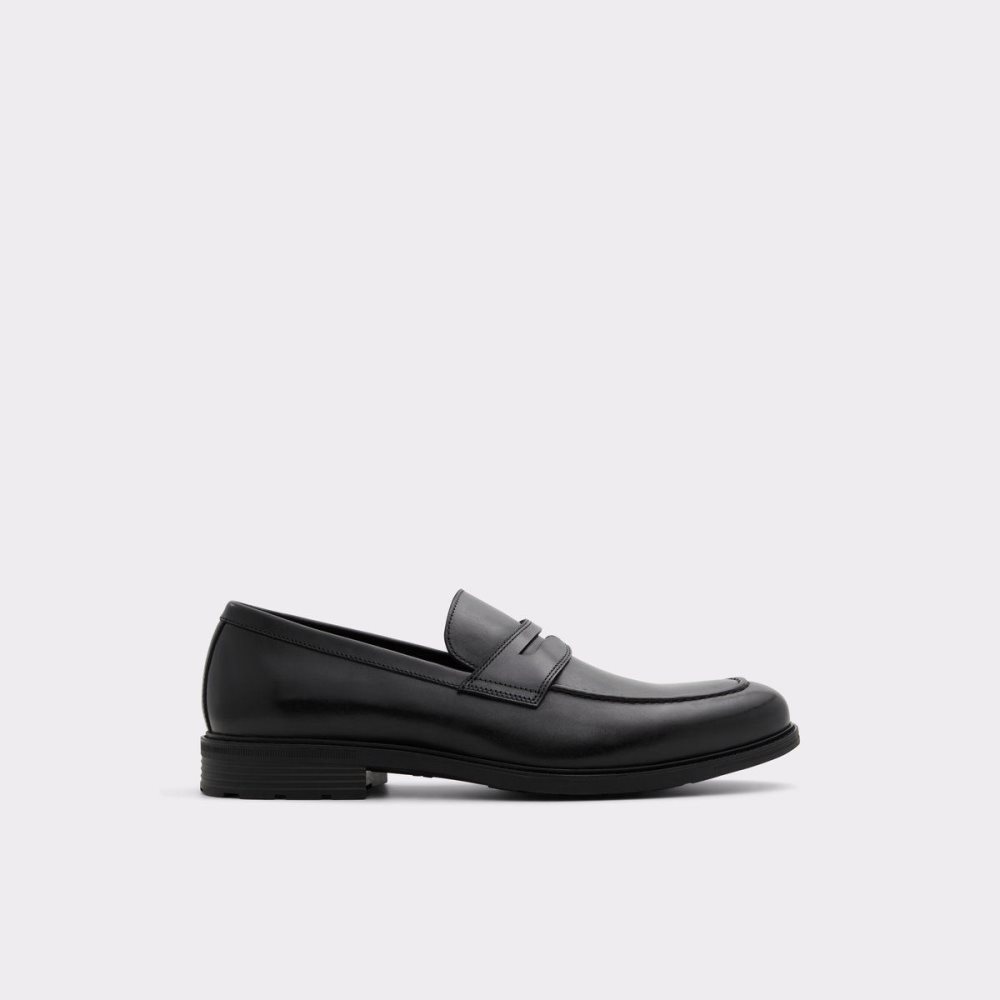 Férfi Aldo Emerit Loafer Slip Ons Fekete | 640-XNKFWB