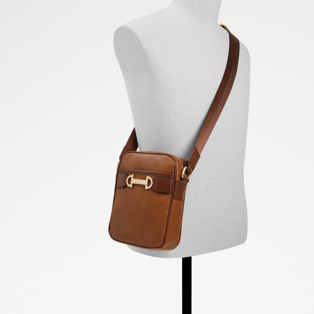 Férfi Aldo Etude Crossbody bag Táskák Barna | 532-BKJRXQ