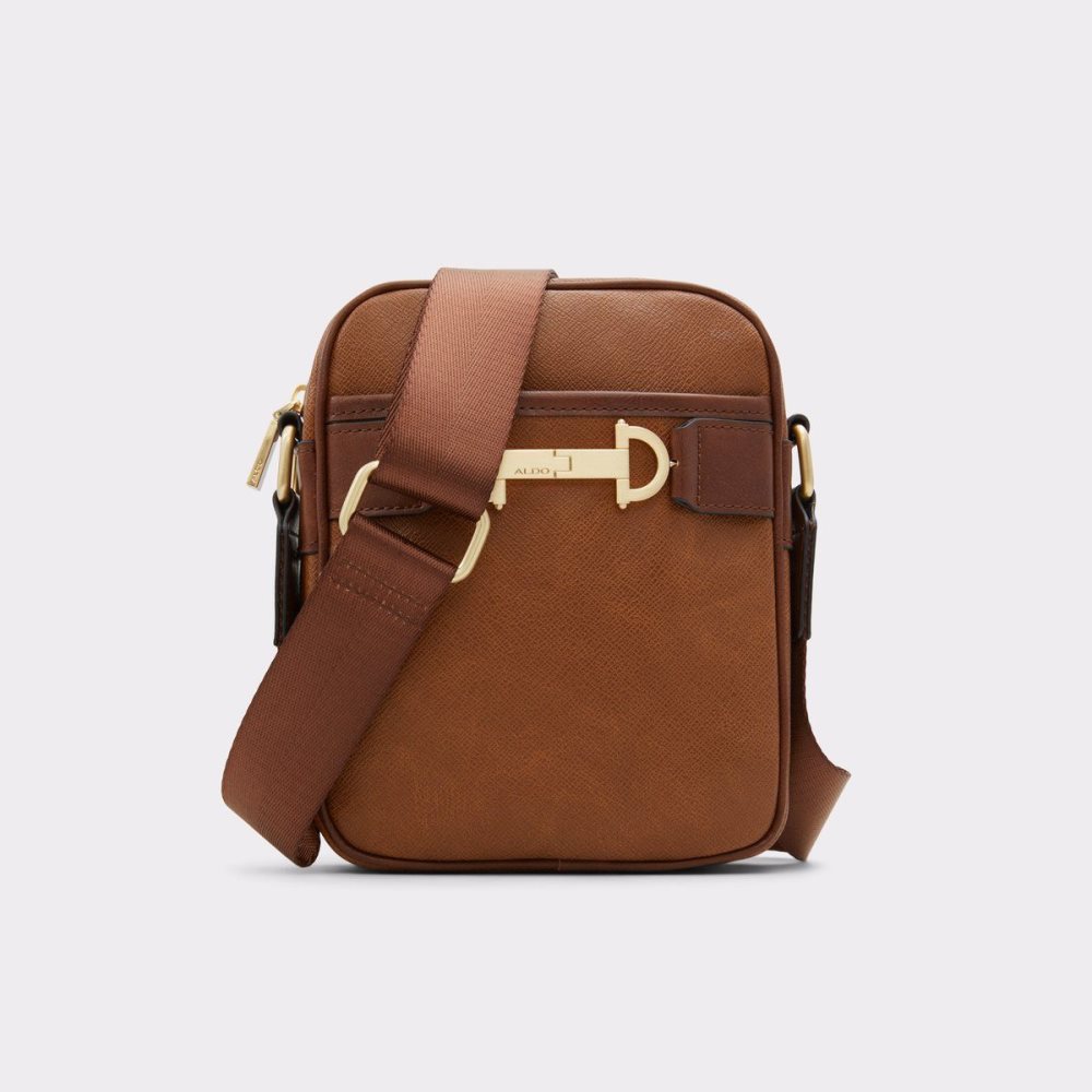 Férfi Aldo Etude Crossbody bag Táskák Barna | 532-BKJRXQ