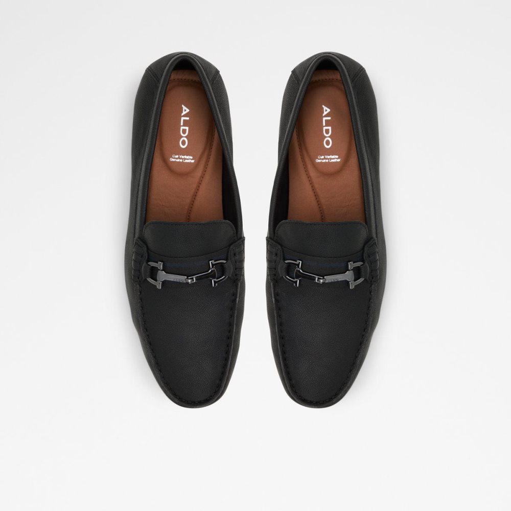 Férfi Aldo Fangio Driving shoe Alkalmi Cipő Fekete | 362-TMERSU