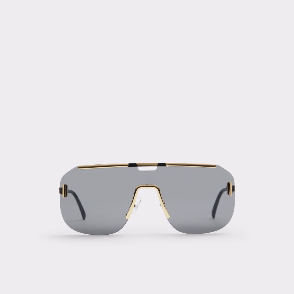 Férfi Aldo Federico Sunglasses Napszemüveg Fekete Arany | 921-GIVCSK