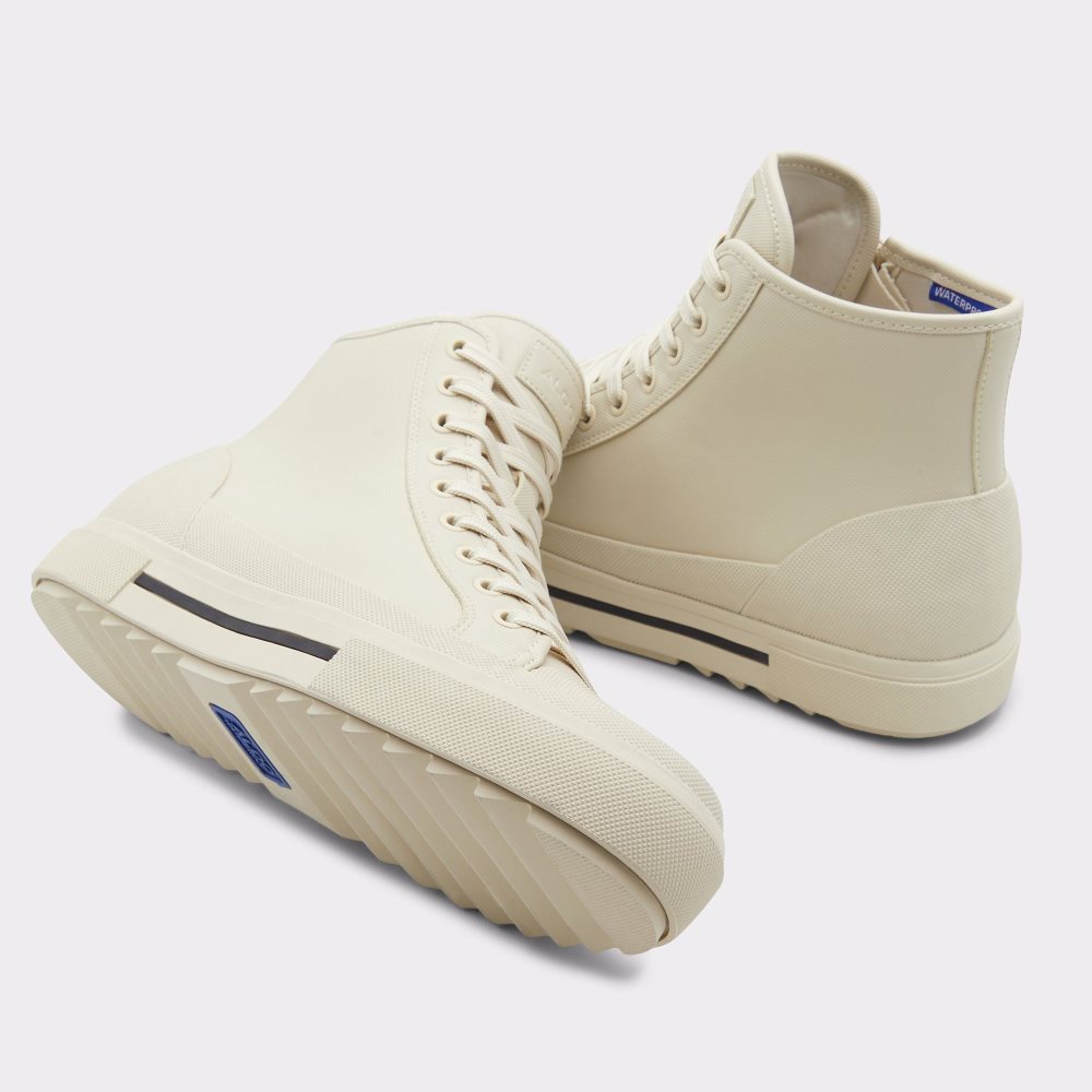 Férfi Aldo Freesole High top sneaker - Cup sole Fűzős Csizma Világos Bézs | 903-ESDXIB