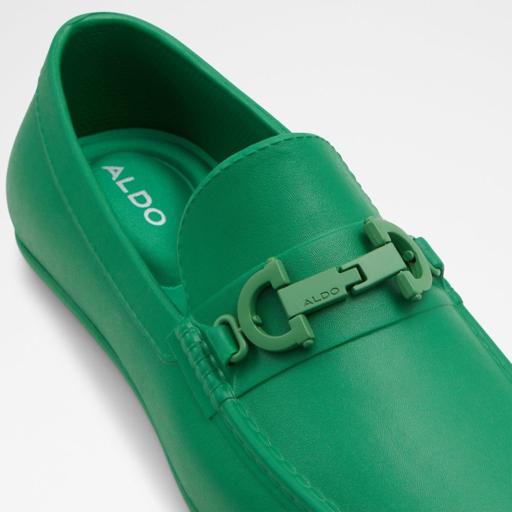 Férfi Aldo Gaffdan Driving shoe Alkalmi Cipő Zöld | 165-ZNIMKP