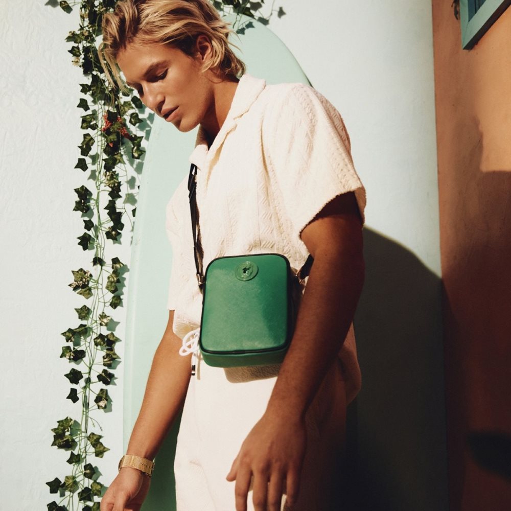 Férfi Aldo Ginobaro Crossbody bag Táskák Zöld | 261-MAWLKS