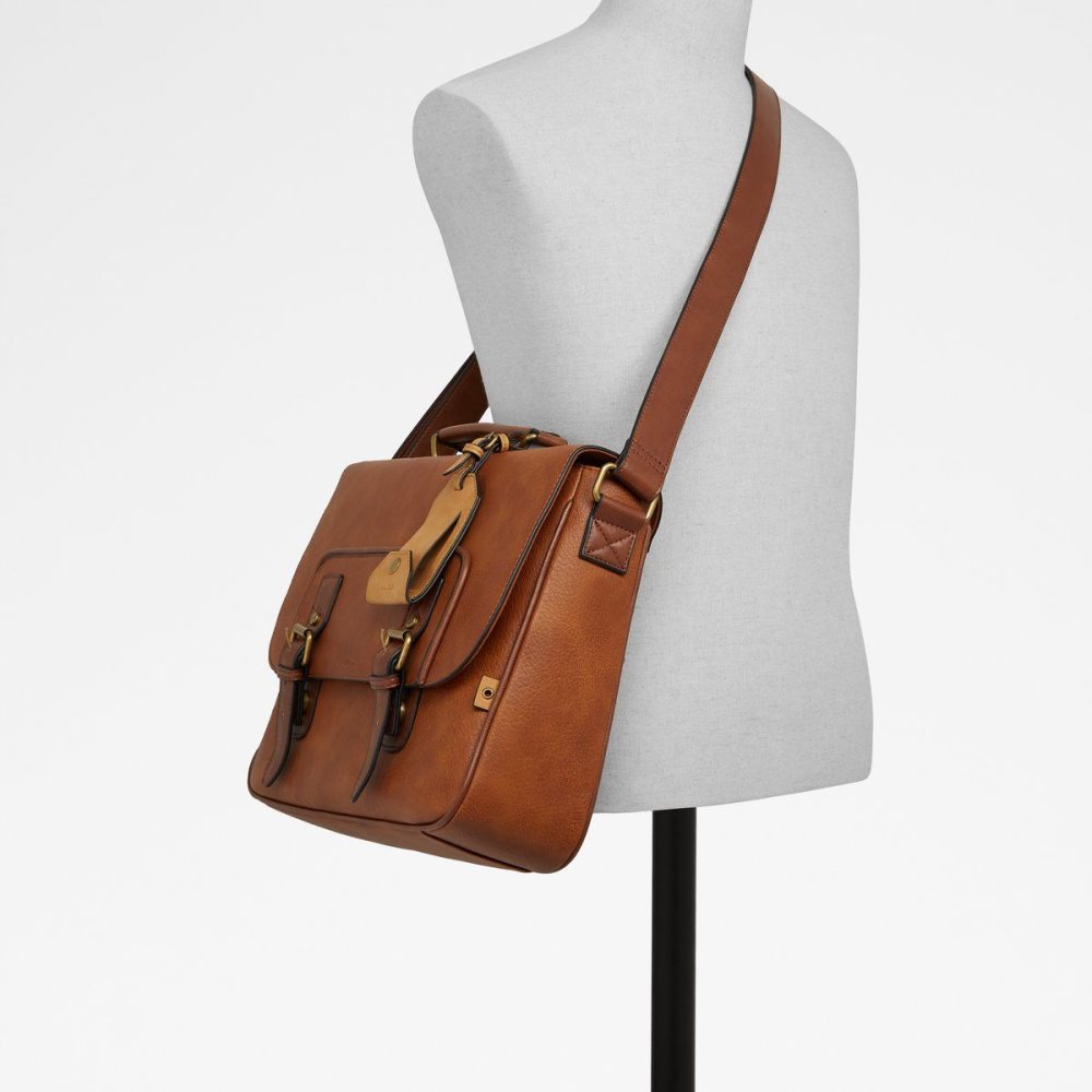 Férfi Aldo Gludia Messenger bag Táskák Barna | 937-PVMOYU