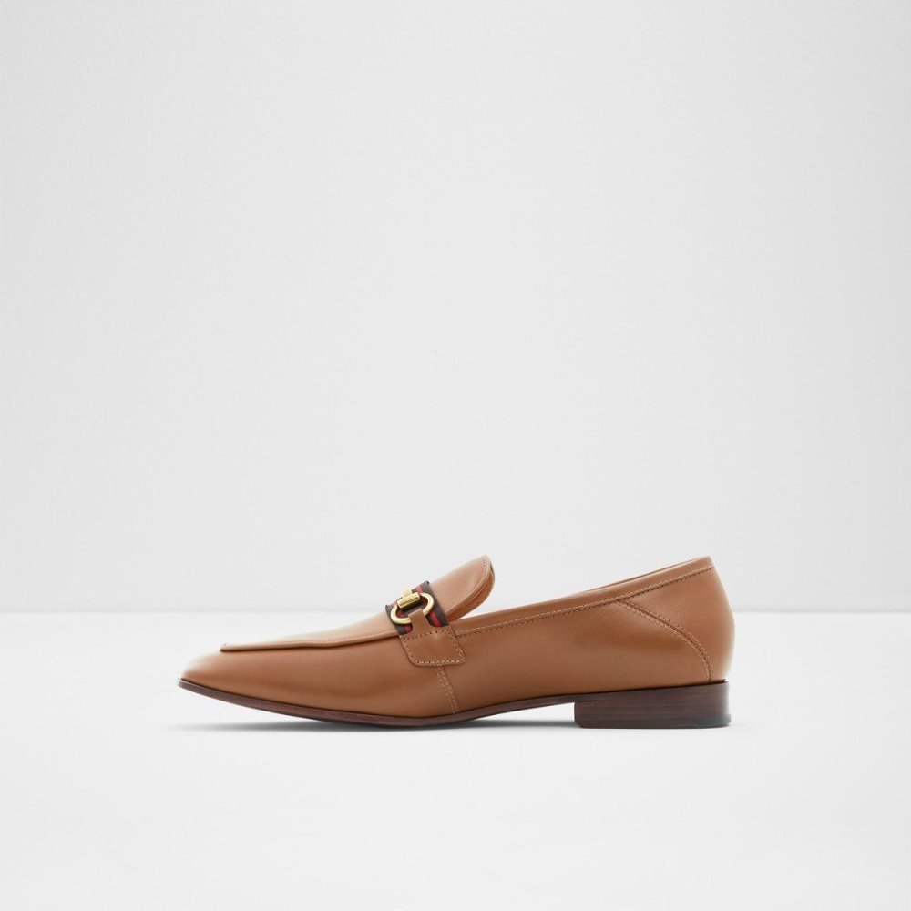Férfi Aldo Heliothis Loafer Elegáns Cipő Barna | 945-LHEGTJ