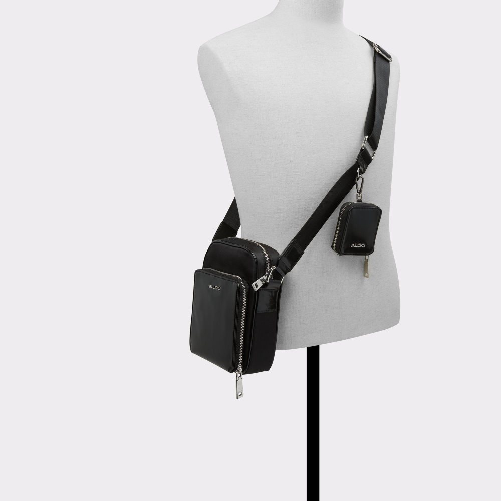 Férfi Aldo Jeriralian Crossbody bag Táskák Fekete | 910-SHFXDM