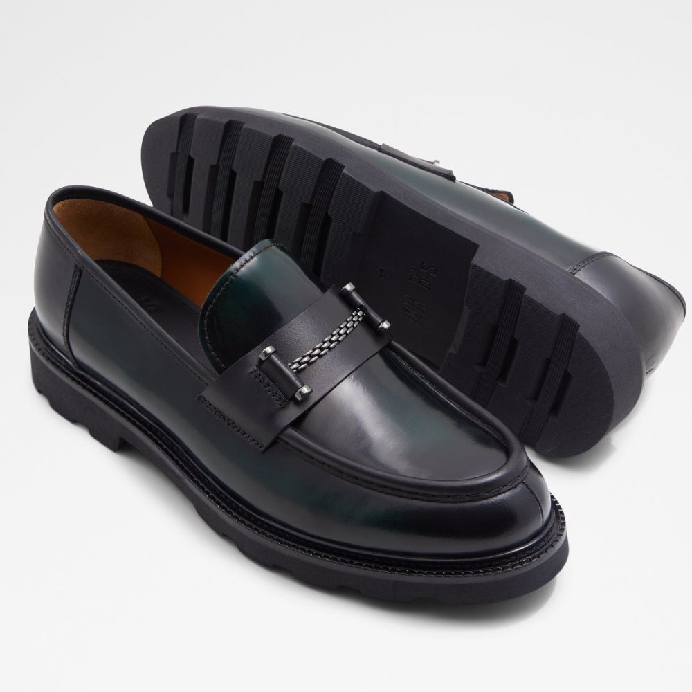 Férfi Aldo Jewels Loafer Alkalmi Cipő Sötétzöld | 674-HZUXPG