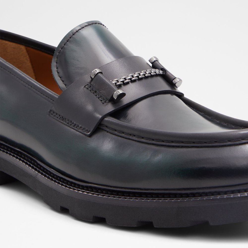 Férfi Aldo Jewels Loafer Alkalmi Cipő Sötétzöld | 674-HZUXPG