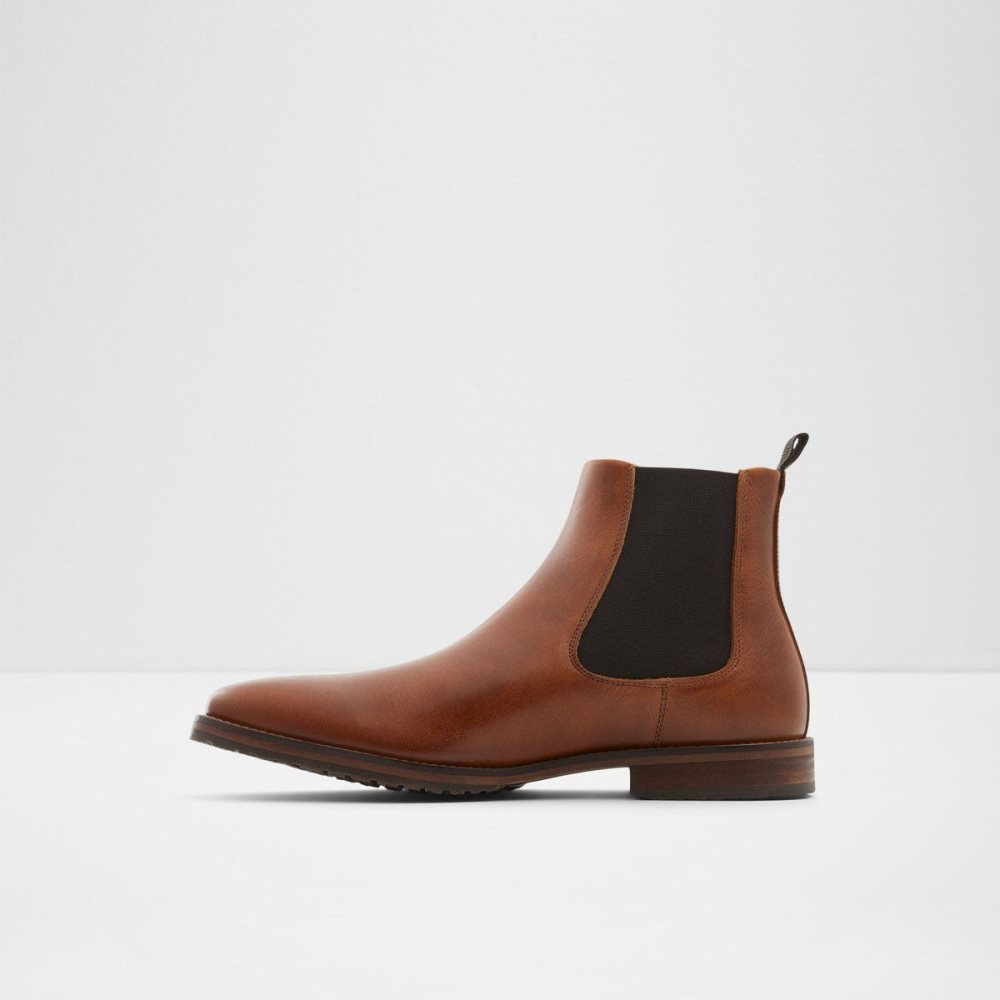Férfi Aldo Joshh Chelsea boot Chelsea Csizma Világos Barna | 834-BDKXGO