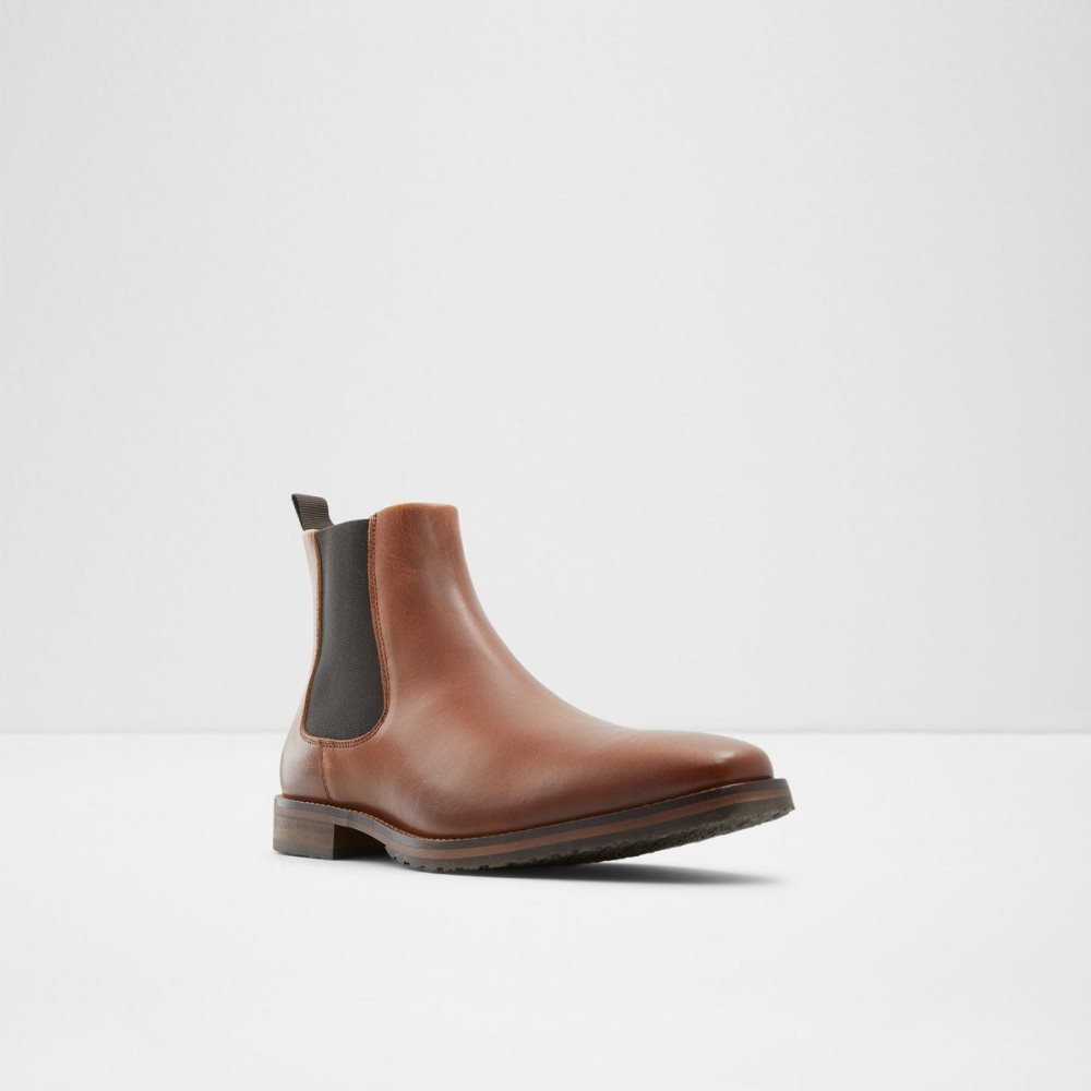 Férfi Aldo Joshh Chelsea boot Chelsea Csizma Világos Barna | 834-BDKXGO