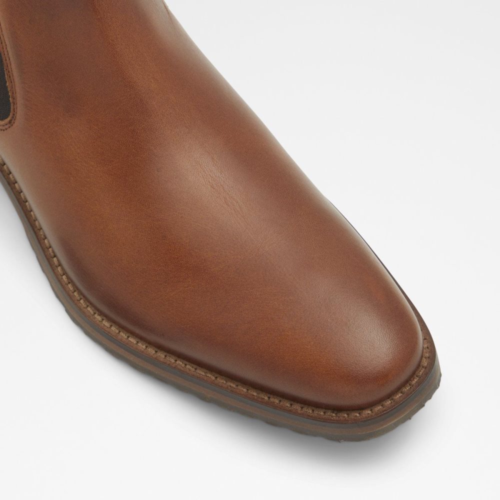 Férfi Aldo Joshh Chelsea boot Chelsea Csizma Világos Barna | 834-BDKXGO