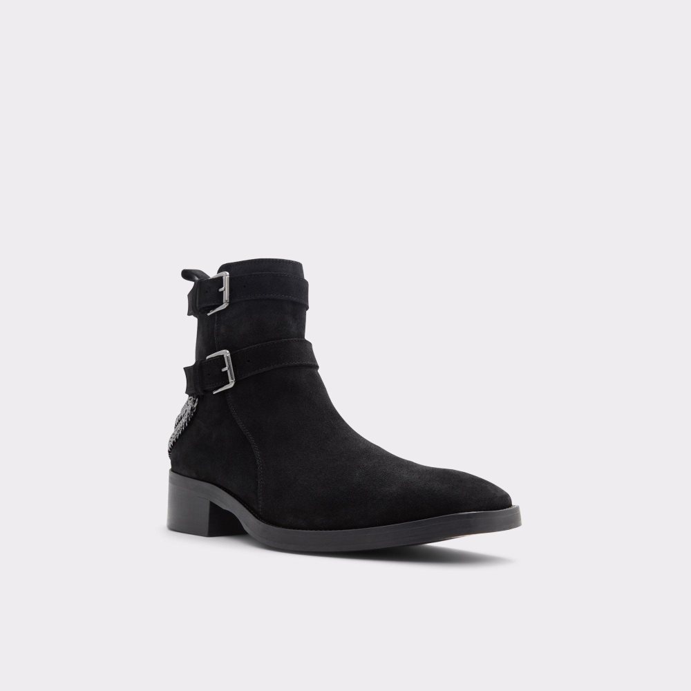Férfi Aldo Kairi Ankle boot Csizma Fekete | 124-YMSGFE