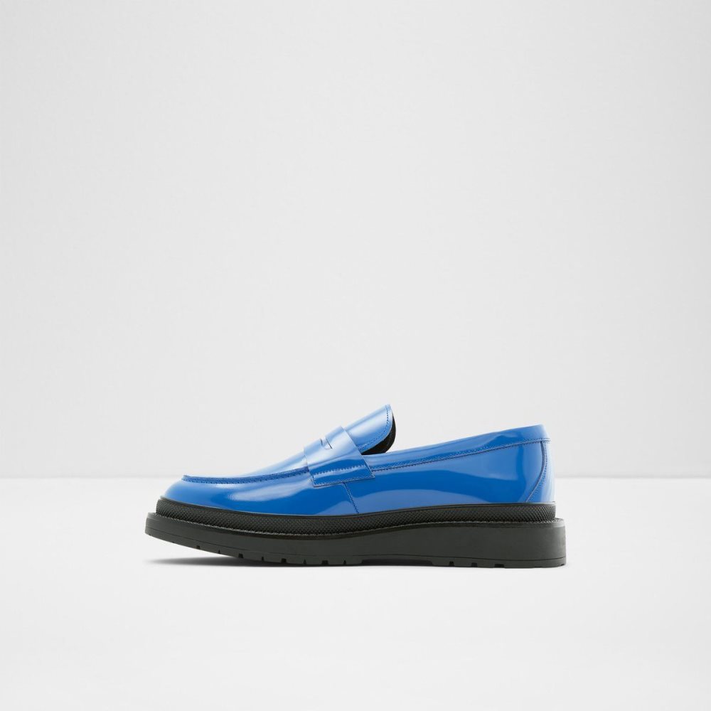 Férfi Aldo Kerouac Loafer Slip Ons Kék | 521-KSTFNC