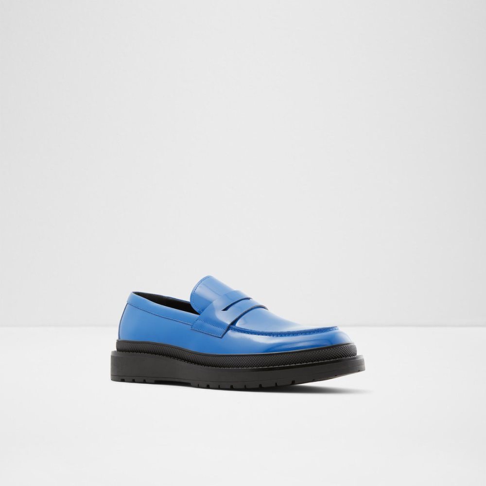 Férfi Aldo Kerouac Loafer Slip Ons Kék | 521-KSTFNC